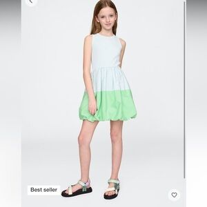 GAP Girls Mixed Media Bubble Dress size 8 Medium NWT